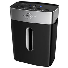 Load image into Gallery viewer, BONSEN Shredder for Home Office, 8-Sheet Crosscut Credit Card Shredder, Small Paper Shredder for Home Use with 4 Gallons Wastebasket, High Security Level P-4, ETL Certification (S3101)