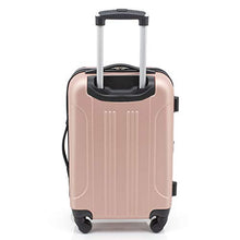 Load image into Gallery viewer, Travelers Club Sky+ Luggage Set, Rose Gold, 3 Piece