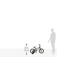 Load image into Gallery viewer, Mongoose Switch BMX Bike for Kids, 18-Inch Wheels, Includes Removable Training Wheels , Black