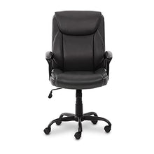 Load image into Gallery viewer, Amazon Basics Classic Puresoft Padded Mid-Back Office Computer Desk Chair with Armrest - Black