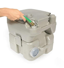 Load image into Gallery viewer, Camco 41541 Portable Travel Toilet-Designed for Camping, RV, Boating and Other Recreational Activities - 5.3 Gallon , White