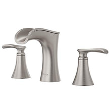 Load image into Gallery viewer, Pfister LF-049-JDGS Jaida Waterfall Widespread Bathroom Sink Faucet, Spot Defense Brushed Nickel