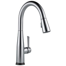 Load image into Gallery viewer, Delta Faucet Essa Touch Kitchen Faucet Brushed Nickel, Kitchen Faucets with Pull Down Sprayer, Kitchen Sink Faucet, Touch Faucet for Kitchen Sink, Touch2O Technology, Arctic Stainless 9113T-AR-DST