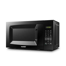 Load image into Gallery viewer, COMFEE' EM720CPL-PMB Countertop Microwave Oven with Sound On/Off, ECO Mode and Easy One-Touch Buttons, 0.7cu.ft, 700W, Black