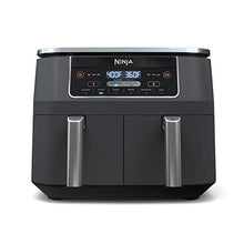 Load image into Gallery viewer, Ninja DZ201 Foodi 8 Quart 6-in-1 DualZone 2-Basket Air Fryer with 2 Independent Frying Baskets, Match Cook & Smart Finish to Roast, Broil, Dehydrate & More for Quick, Easy Meals, Grey