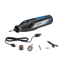 Load image into Gallery viewer, Dremel 7350-5 Cordless Rotary Tool Kit, Includes 4V Li-ion Battery and 5 Rotary Tool Accessories - Ideal for Light DIY Projects and Precision Work