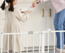 Load image into Gallery viewer, Regalo 192-Inch Super Wide Adjustable Baby Gate and Play Yard, 4-In-1, Bonus Kit, Includes 4 Pack of Wall Mounts