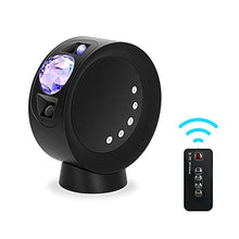 Load image into Gallery viewer, LitEnergy LED Sky Projector Light, Galaxy Lighting, Nebula Star Night Lamp with Base and Remote Control for Gaming Room, Home Theater, Bedroom , or Mood Ambiance (Black)