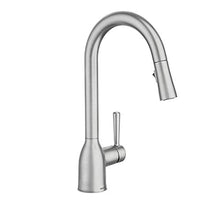 Load image into Gallery viewer, Moen 87233SRS Adler One-Handle High Arc Pulldown Kitchen Faucet with Power Clean, Spot Resist Stainless