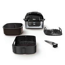 Load image into Gallery viewer, Ninja AG301 Foodi 5-in-1 Indoor Grill with Air Fry, Roast, Bake & Dehydrate, Black/Silver