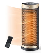 Load image into Gallery viewer, Dreo Space Heater, Portable Electric Heaters for Indoor Use, 70° Oscillation, 12H Timer, Quiet PTC Ceramic Heating with Thermostat, Safety Protection, Remote for Office, Home Bedroom