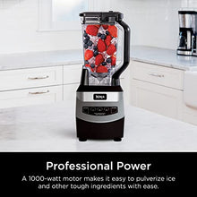 Load image into Gallery viewer, Ninja NJ601AMZ Professional Blender with 1000-Watt Motor & 72 oz Dishwasher-Safe Total Crushing Pitcher for Smoothies, Shakes & Frozen Drinks, Black