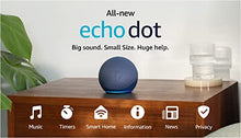 Load image into Gallery viewer, Echo Dot (5th Gen, 2022 release) | With bigger vibrant sound, helpful routines and Alexa | Deep Sea Blue
