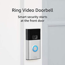 Load image into Gallery viewer, Ring Video Doorbell – 2020 release – 1080p HD video, improved motion detection, easy installation – Satin Nickel