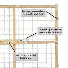 Load image into Gallery viewer, Midwest Wire Mesh Pet Safety Gate, 24 Inches Tall & Expands 27-41.5 Inches Wide