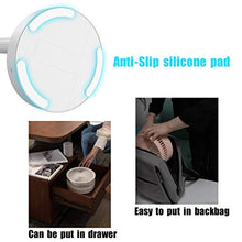 Load image into Gallery viewer, AICase Stand Fan,Folding Portable Telescopic Floor/USB Desk Fan with 7200mAh Rechargeable Battery,4 Speeds Super Quiet Adjustable Height and Head Great for Office Home Outdoor Camping