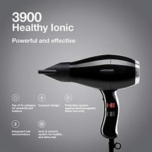 Load image into Gallery viewer, Elchim 3900 Healthy Ionic Ceramic Hair Dryer, Black/Silver, 1 Count (Pack of 1)