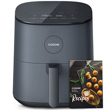 Load image into Gallery viewer, COSORI Air Fryer Pro LE 5-Qt Airfryer, Quick and Easy Meals, UP to 450℉, Quiet Operation, 85% Oil less, 130+ Exclusive Recipes, 9 Customizable Functions in 1, Compact, Dishwasher Safe, Gray