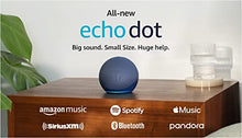 Load image into Gallery viewer, Echo Dot (5th Gen, 2022 release) | With bigger vibrant sound, helpful routines and Alexa | Deep Sea Blue