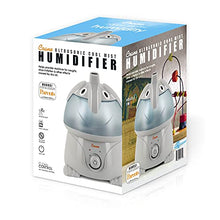 Load image into Gallery viewer, Crane Adorables Ultrasonic Cool Mist Humidifier, Filter Free, 1 Gallon, 500 Sq Ft Coverage, Whisper Quiet, Air Humidifier for Plants Home Bedroom Baby Nursery and Office, Elephant