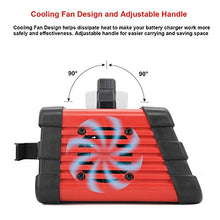 Load image into Gallery viewer, 2/10/25A 12V Smart Battery Charger/Maintainer Fully Automatic with Engine Start, Cable Clamps