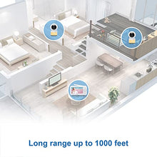 Load image into Gallery viewer, VTech VM5463-2 Video Baby Monitor with 5" Screen, Pan Tilt Zoom, Sound Activated Night Light and Vision, Glow on The Ceiling Projection, Multiple Viewing Options, 2 Cameras