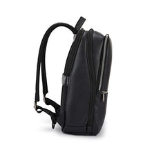 Load image into Gallery viewer, Samsonite Classic Leather Slim Backpack, Black, One Size