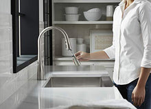 Load image into Gallery viewer, KOHLER 596-VS Simplice Pull Down Kitchen Faucet, High Arch, Vibrant Stainless