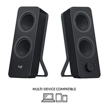 Load image into Gallery viewer, Logitech Z207 2.0 Multi Device Stereo Speaker (Black)