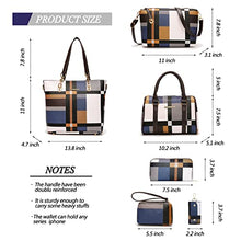 Load image into Gallery viewer, 2E-youth Designer Purses and Handbags for Women Satchel Shoulder Bag Tote Top Handle Bag (gezi6-blue)