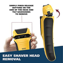 Load image into Gallery viewer, Wahl Lifeproof Lithium Ion Foil Shaver – Waterproof Rechargeable Electric Razor with Precision Trimmer for Men’s Beard Shaving, Trimming, & Grooming with Long Run Time & Quick Charge – Model 7061-100