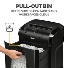 Load image into Gallery viewer, Fellowes Powershred 12C15 12-Sheet Crosscut Paper Shredder for Office and Home with Safety Lock, Black 4014401