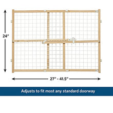 Load image into Gallery viewer, Midwest Wire Mesh Pet Safety Gate, 24 Inches Tall & Expands 27-41.5 Inches Wide