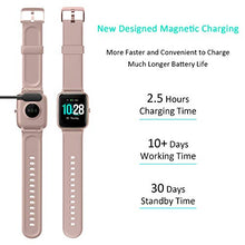 Load image into Gallery viewer, Fitpolo Smart Watch for Android Phones Compatible with iPhone IP68 Swimming Waterproof Smartwatch Fitness Tracker Fitness Watch Heart Rate Monitor Smart Watches for Women (Pink)