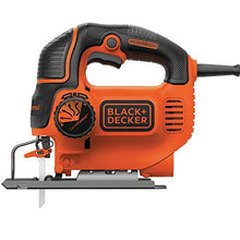 Load image into Gallery viewer, BLACK+DECKER Jig Saw, 5-Amp, 3,000 Blade Speed, 45 Degree Beveled Cuts, ¾-Inch Orbital Blade, 4 Curve Settings, Corded (BDEJS600C)