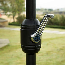 Load image into Gallery viewer, Sunnyglade 7.5' Patio Umbrella Outdoor Table Market Umbrella with Push Button Tilt/Crank, 6 Ribs (Tan)