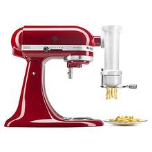 Load image into Gallery viewer, KitchenAid KSMPEXTA Gourmet Pasta Press Attachment with 6 Interchangeable Pasta Plates, White