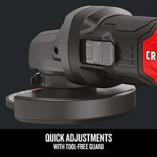 Load image into Gallery viewer, CRAFTSMAN Small Angle Grinder Tool 4-1/2 inch, 6 Amp, 12,000 RPM, Corded (CMEG100)