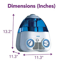 Load image into Gallery viewer, Vicks Starry Night Filtered Cool Mist Humidifier, Medium to Large Rooms, 1 Gallon Tank – Cool Mist Humidifier for Baby and Kids Rooms with Light Up Star Night Light Display, Works with Vicks VapoPads