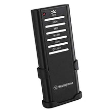 Load image into Gallery viewer, Westinghouse Lighting 7220500 Barnett 48-Inch Barnwood Indoor, Dimmable LED Light Kit with Cage Shade, Remote Control Included Ceiling Fan