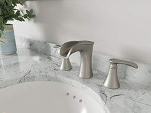 Load image into Gallery viewer, Pfister LF-049-JDGS Jaida Waterfall Widespread Bathroom Sink Faucet, Spot Defense Brushed Nickel