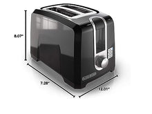 Load image into Gallery viewer, BLACK+DECKER 2-Slice Toaster, One Size