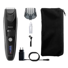 Load image into Gallery viewer, Panasonic Beard Trimmer for Men Cordless Precision Power, Hair Clipper with Comb Attachment and 19 Adjustable Settings, Washable, ER-SB40-K