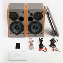 Load image into Gallery viewer, Edifier R1280T Powered Bookshelf Speakers - 2.0 Stereo Active Near Field Monitors - Studio Monitor Speaker - Wooden Enclosure - 42 Watts RMS