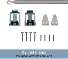 Load image into Gallery viewer, LOTUS & WINDOWARE Cordless 1" Vinyl Mini Blind 13" Wide x 72" Long, White (MLX1372WH)