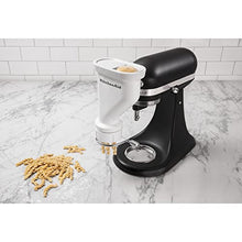 Load image into Gallery viewer, KitchenAid KSMPEXTA Gourmet Pasta Press Attachment with 6 Interchangeable Pasta Plates, White