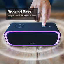 Load image into Gallery viewer, DOSS SoundBox Pro Bluetooth Speaker with 20W Stereo Sound, Active Extra Bass, IPX6 Waterproof, Bluetooth 5.0, TWS Pairing, Multi-Colors Lights, 20 Hrs Playtime, Speaker for Beach, Outdoor(Upgraded)