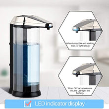 Load image into Gallery viewer, Secura 17Oz Automatic Liquid Soap Dispenser, Touchless Battery Operated Hand Soap Dispenser with Adjustable Soap Dispensing Volume Control Dial