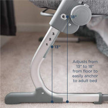 Load image into Gallery viewer, Baby Delight Beside Me Dreamer Bassinet & Bedside Sleeper, Charcoal Tweed