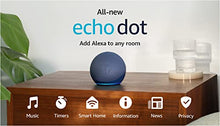 Load image into Gallery viewer, Echo Dot (5th Gen, 2022 release) | With bigger vibrant sound, helpful routines and Alexa | Deep Sea Blue
